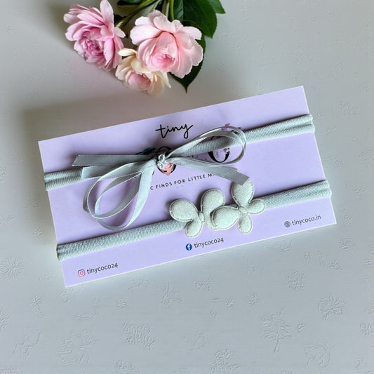Moonlight Butterfly Headband Duo