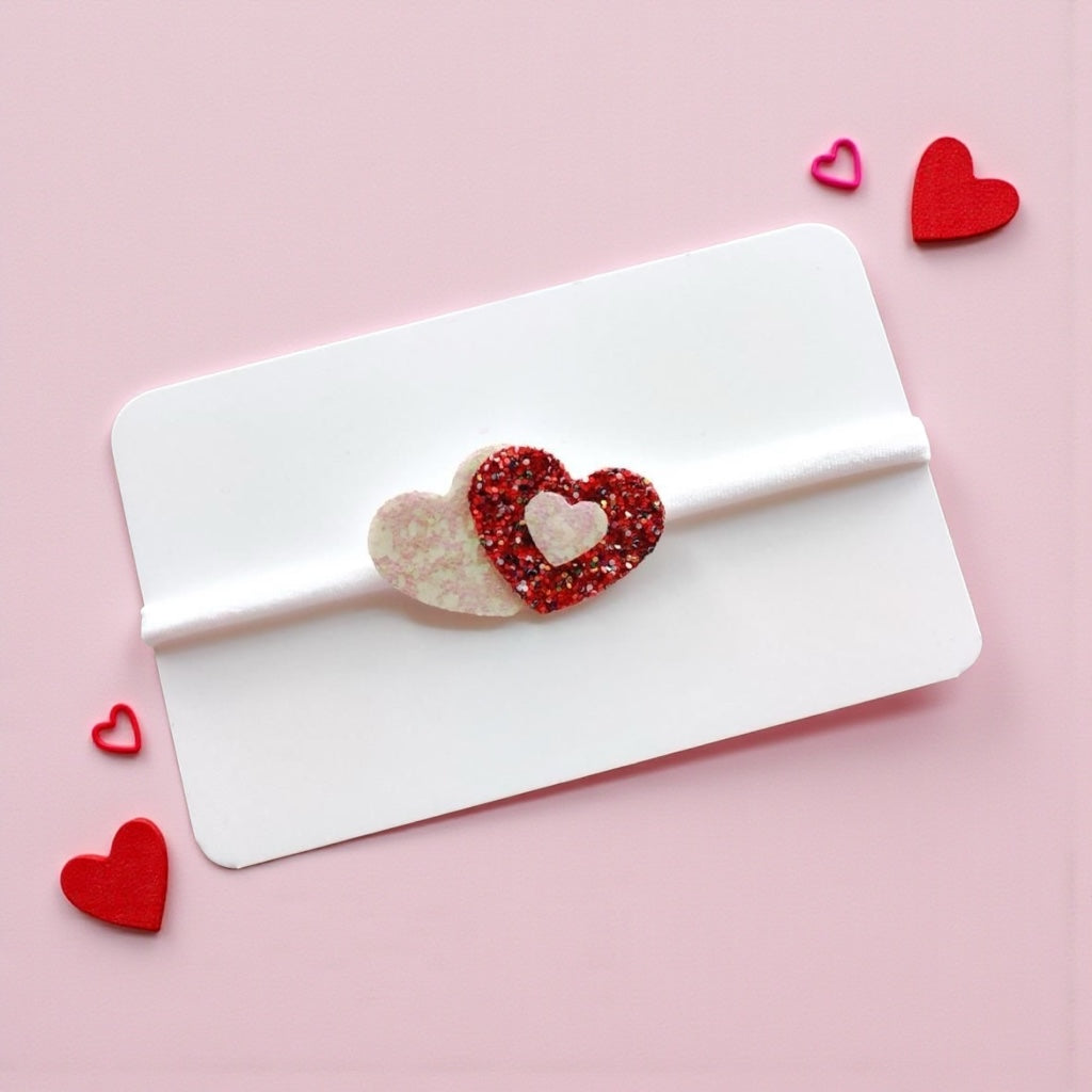 The "Triple Love" Glimmer Headband
