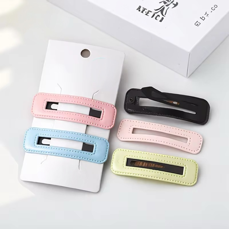 Everyday Pastel Matte Snap Clips (Set of 2) - Rectangle
