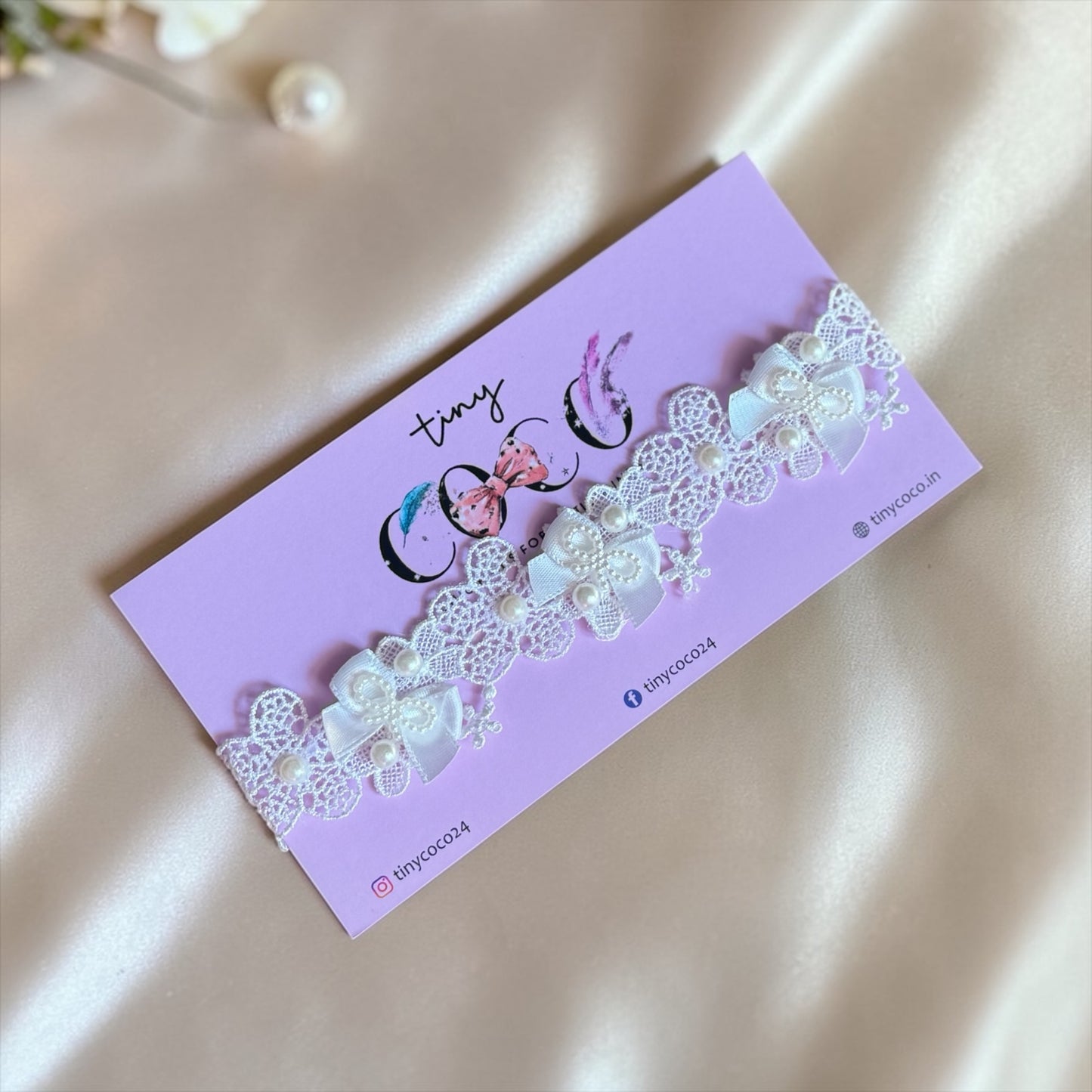 Spring Heirloom Lace Headband