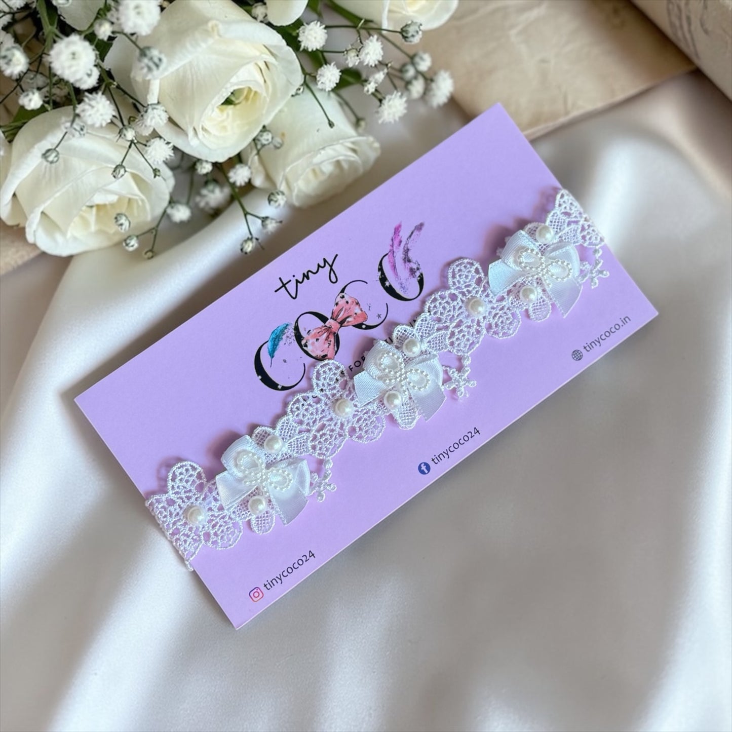 Spring Heirloom Lace Headband