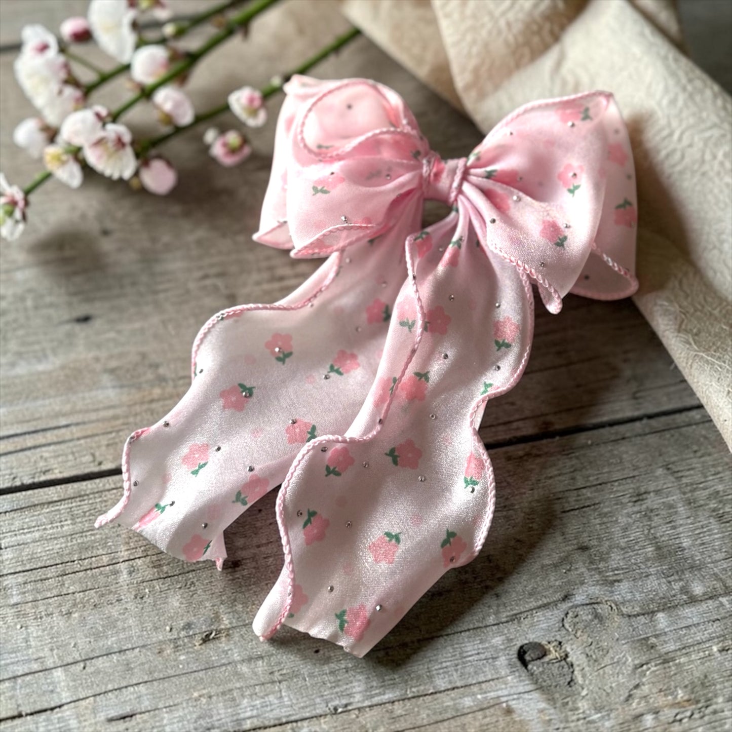 Polka Dot Dream Satin Bows