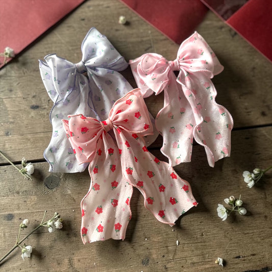 Polka Dot Dream Satin Bows