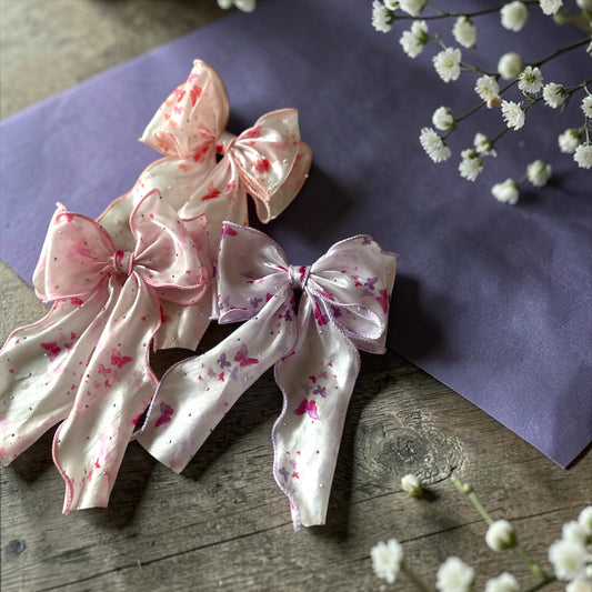 Gossamer Garden Satin Bows