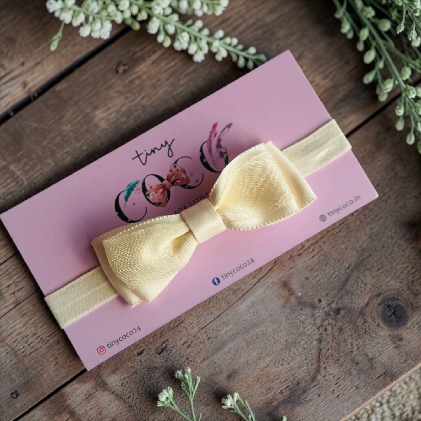 The Silk-Sheen Petite Bow