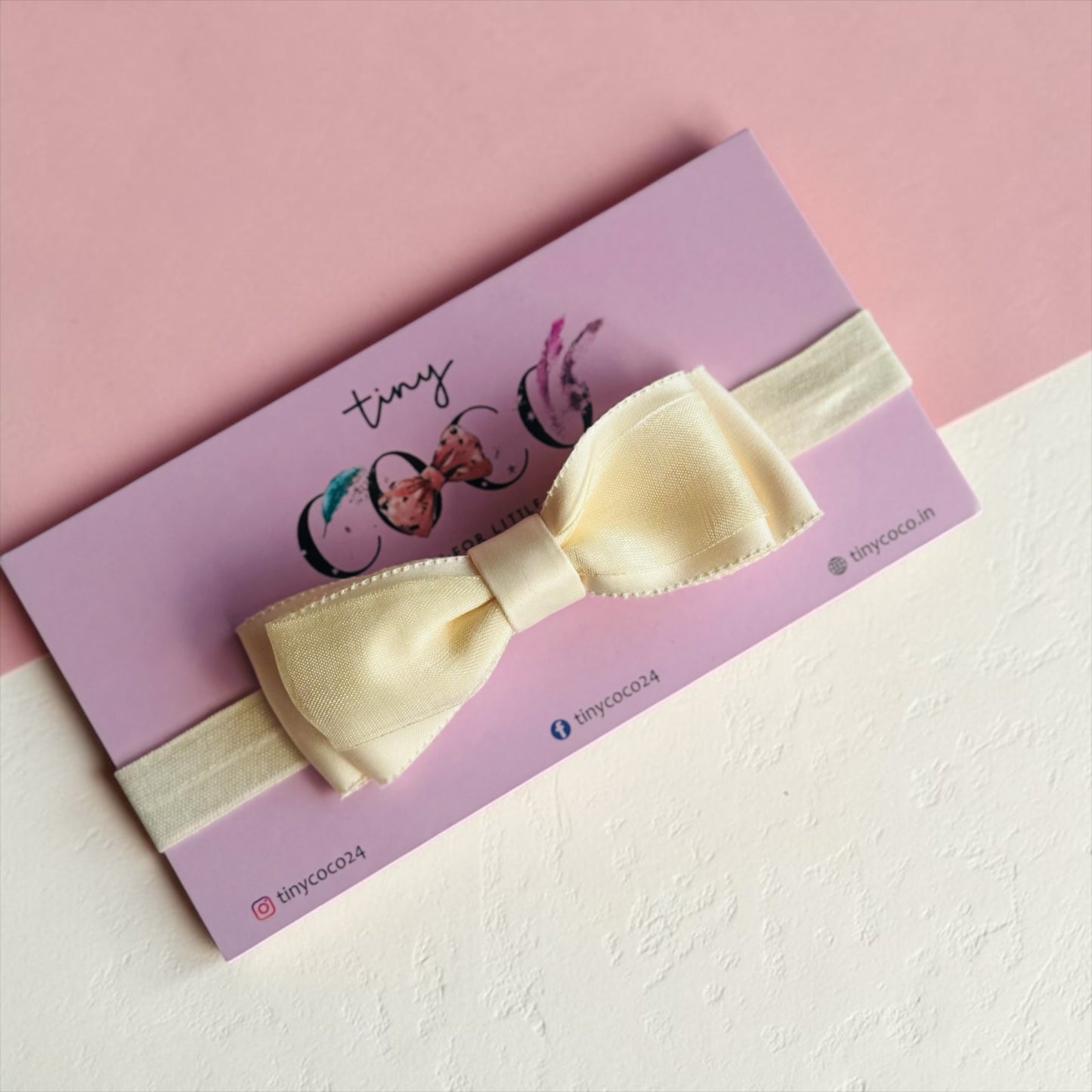 The Silk-Sheen Petite Bow