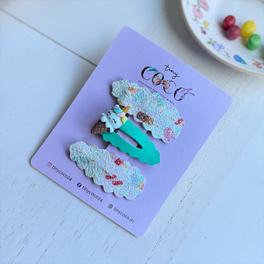 Unicorn Cone & Confetti Set