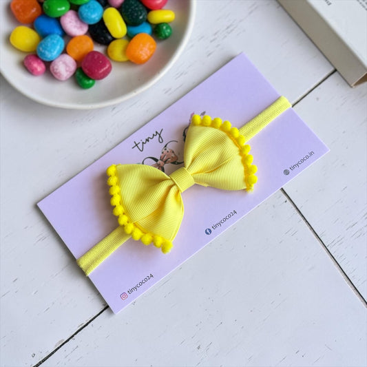 The Sunshine Pom-Pom Baby Band