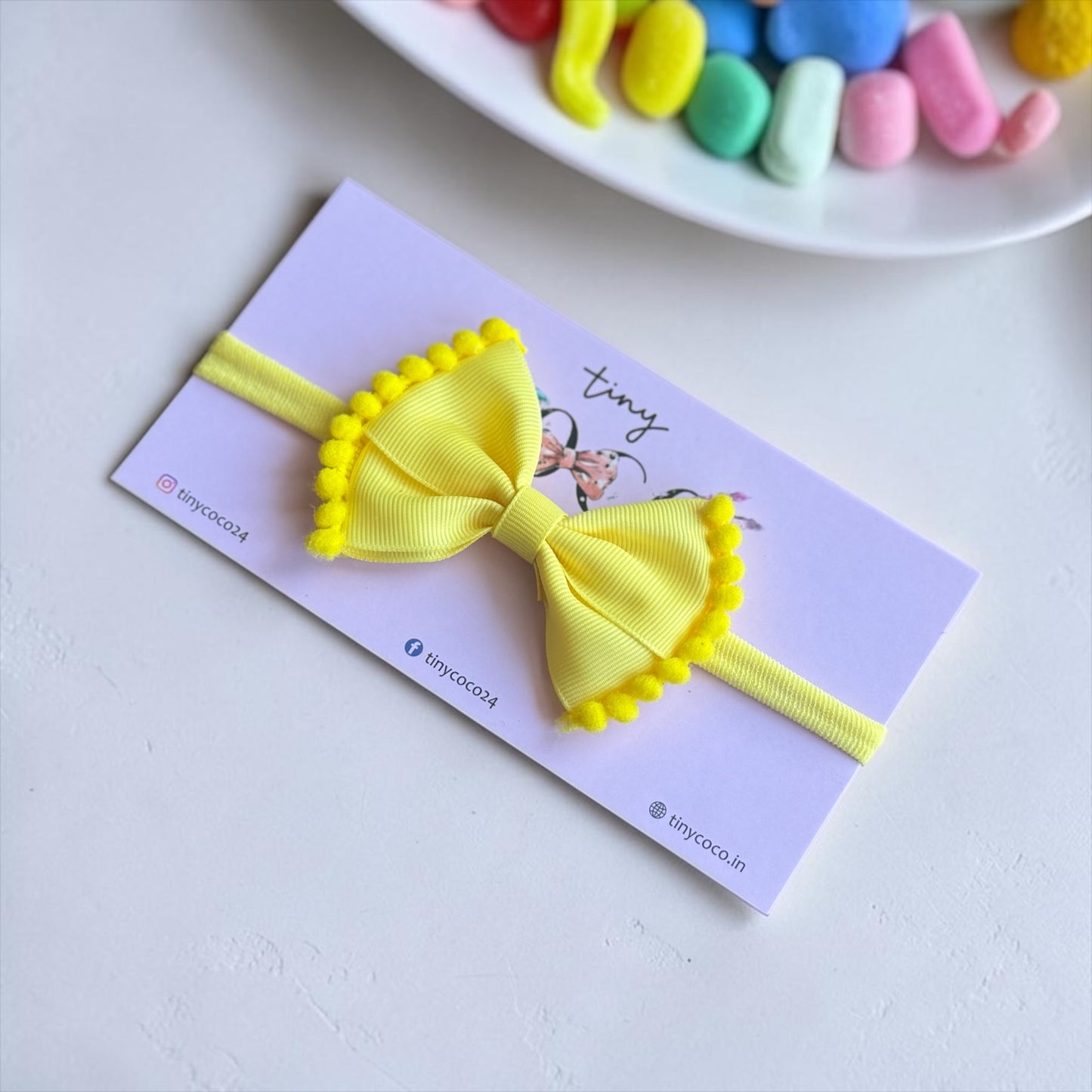 The Sunshine Pom-Pom Baby Band