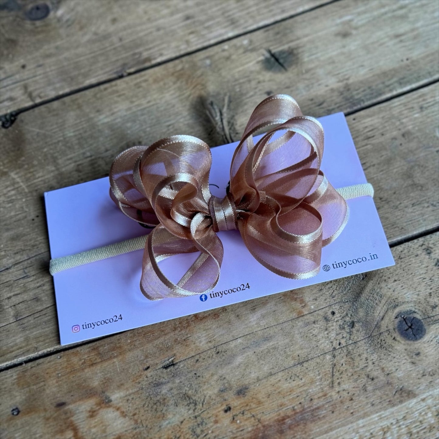 Gilded Meadow Bronze Multi-Loop Headband