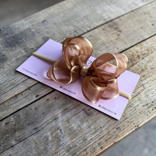 Gilded Meadow Bronze Multi-Loop Headband