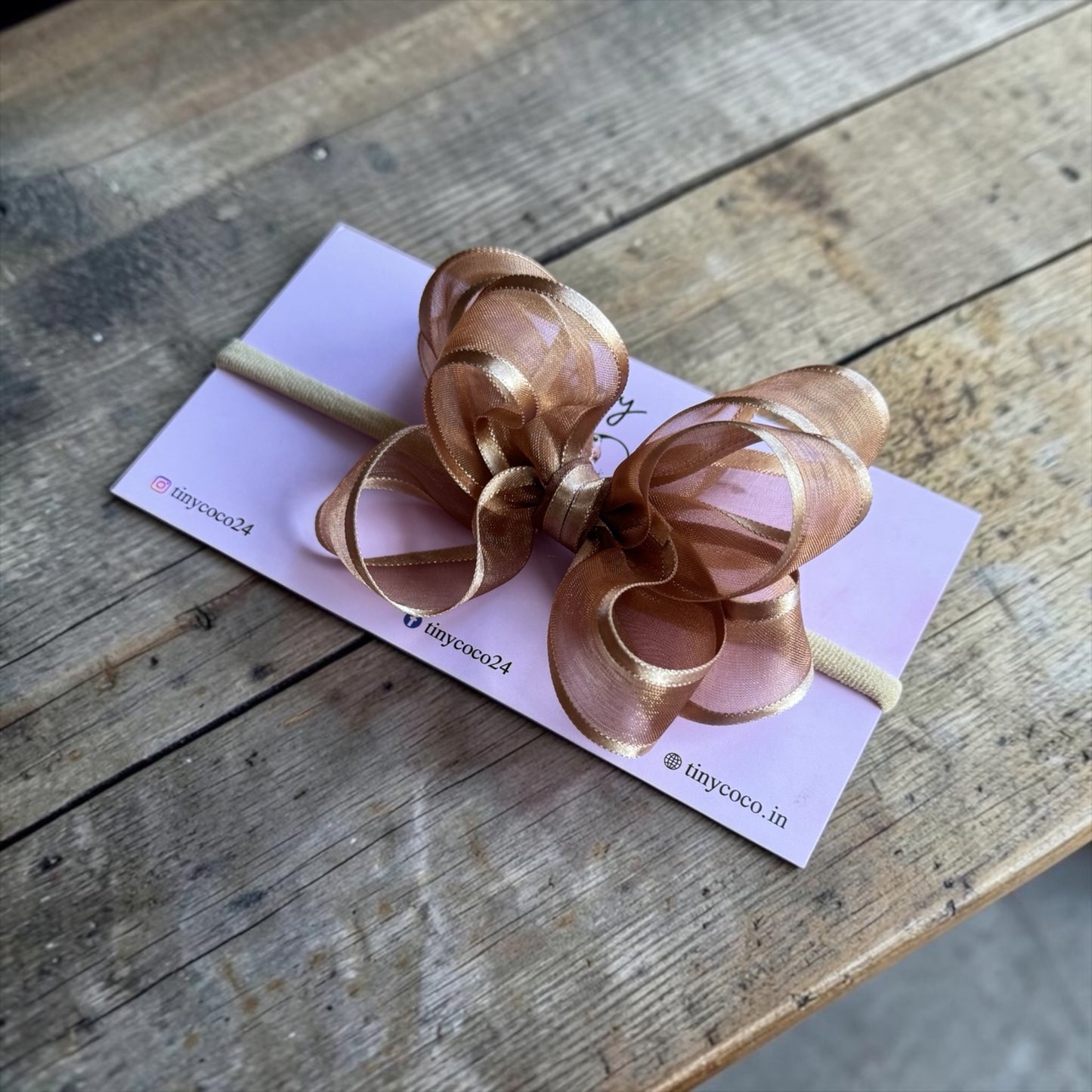 Gilded Meadow Bronze Multi-Loop Headband