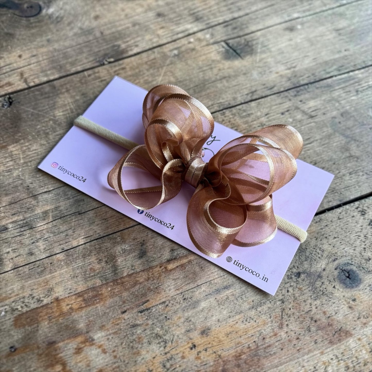 Gilded Meadow Bronze Multi-Loop Headband