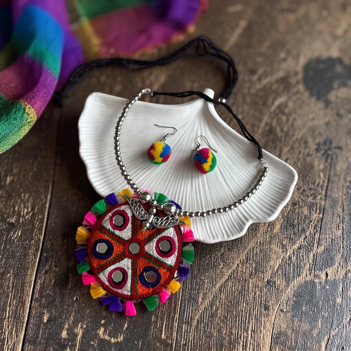 Tribal Gujarati Choker Set