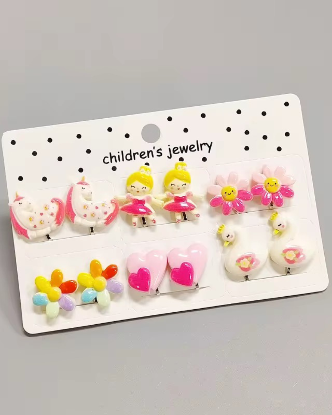 Clip-On Charm Dangling Earrings - New Arrivals