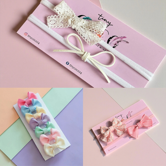 The Pastel Bow Duo Set