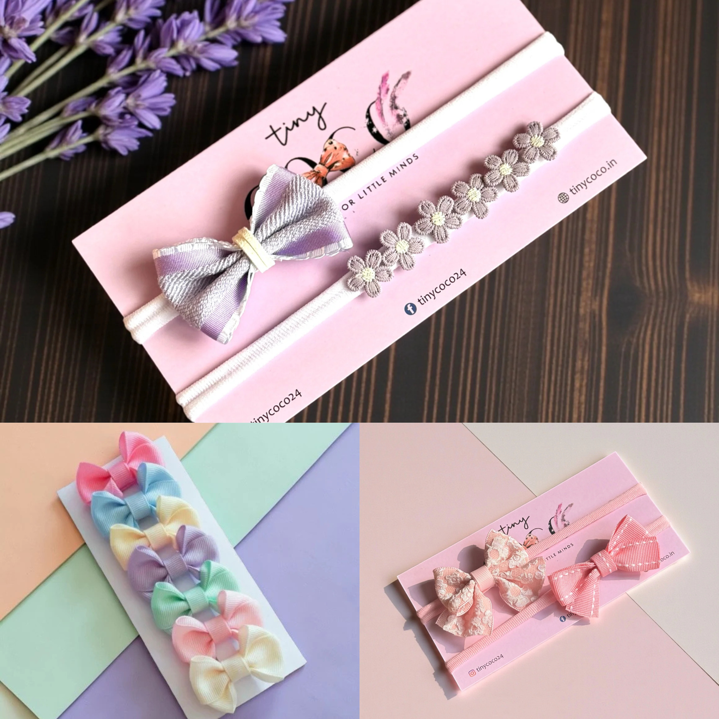 The Pastel Bow Duo Set