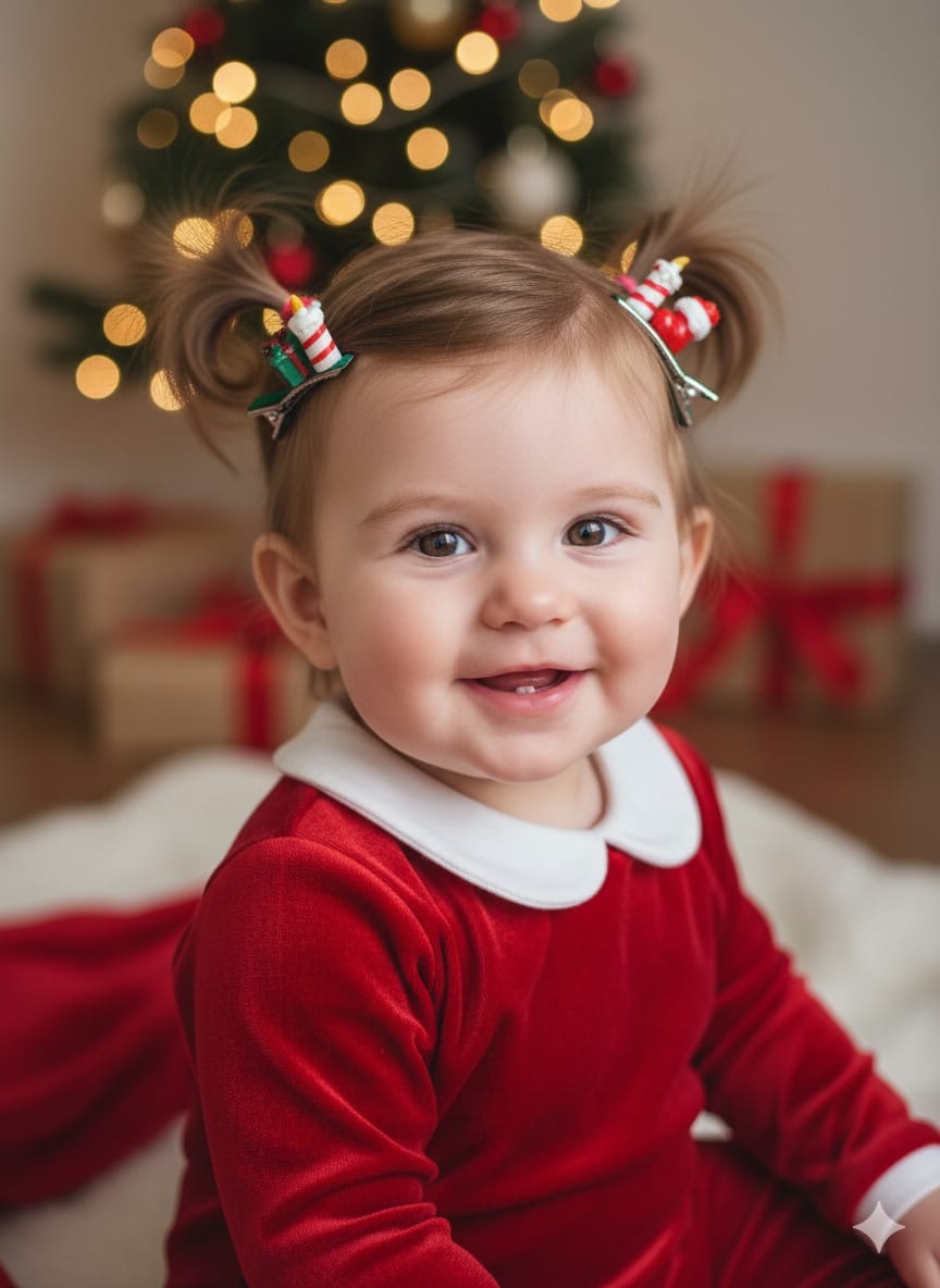 Mini Holiday Charm 3D Clips